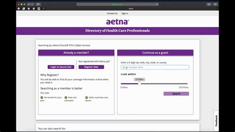 Use of any robot, spider or other intelligent agent to copy content from <b>Provider</b> <b>Search</b>, extract any portion of it or otherwise cause <b>Provider</b> <b>Search</b> to be burdened with unwarranted high access or transaction activity. . Aetna provider search tool